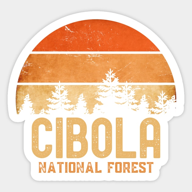 Cibola National Forest Sticker by soulfulprintss8